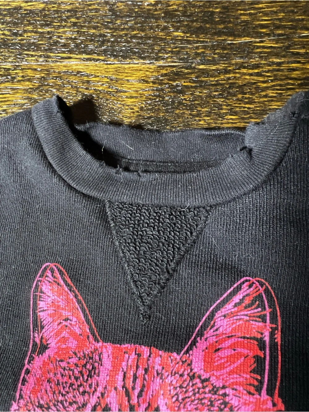 Nununu 12-18 Months Black Cool Cats Sweatshirt and Pants Set